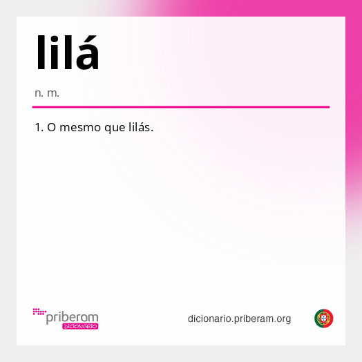 Significado de lilá