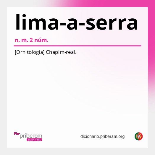 Significado de lima-a-serra