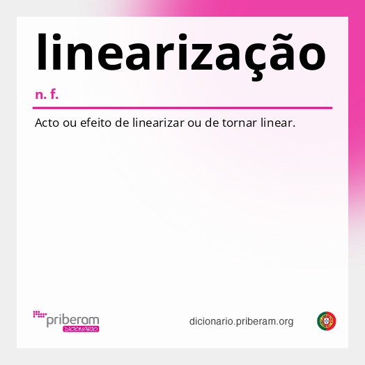 Significado de linearização
