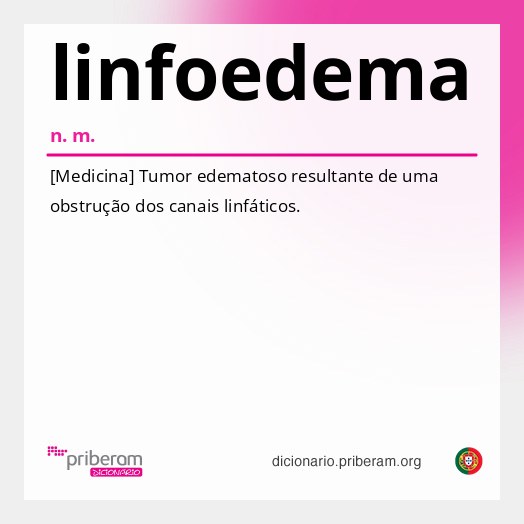 Significado de linfoedema