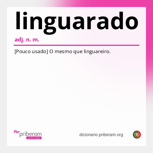 Significado de linguarado