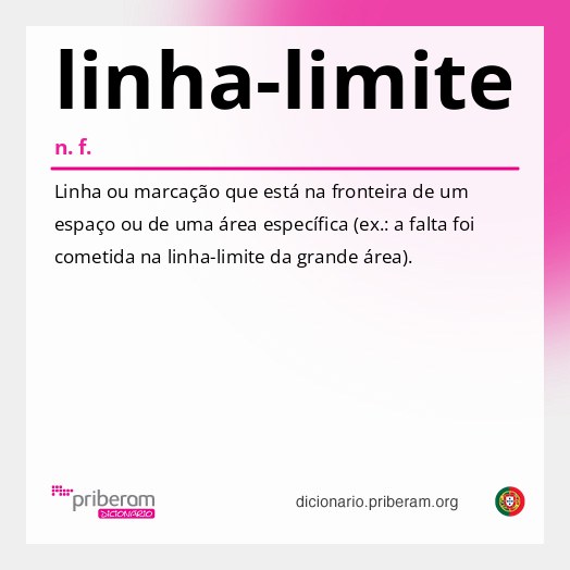 Significado de linha-limite