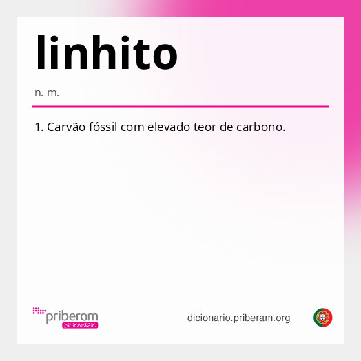 Significado de linhito
