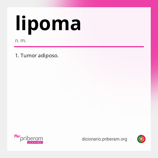 Significado de lipoma
