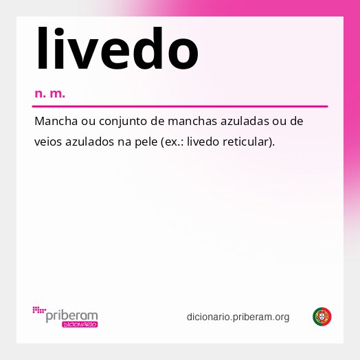 Significado de livedo
