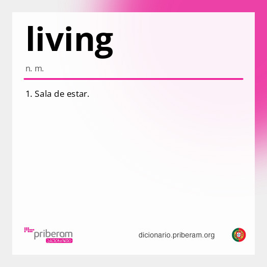 Significado de living