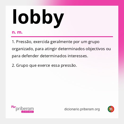 Significado de lobby