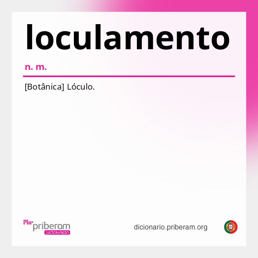 Significado de loculamento