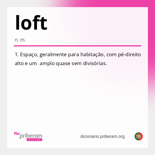 Significado de loft