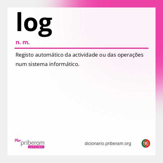 Significado de log