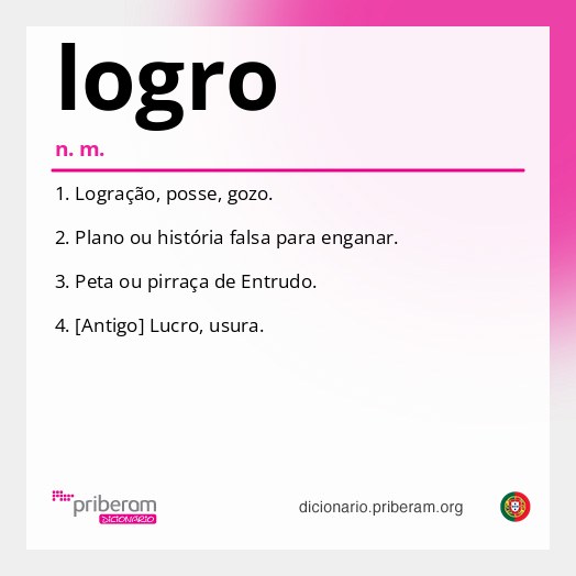 Significado de logro