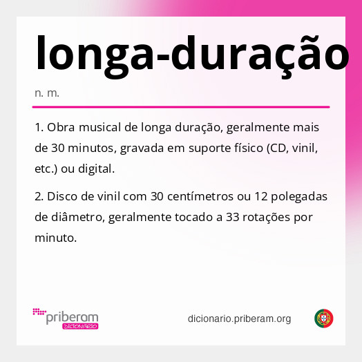 Significado de longa-duração