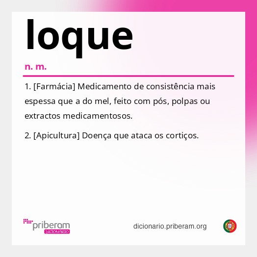 Significado de loque