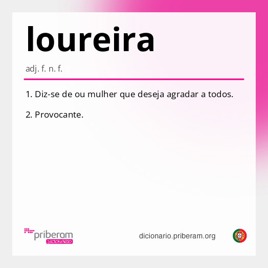 Significado de loureira