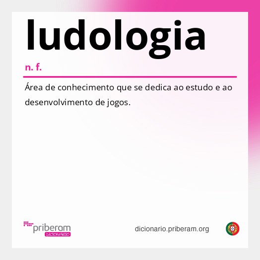 Significado de ludologia