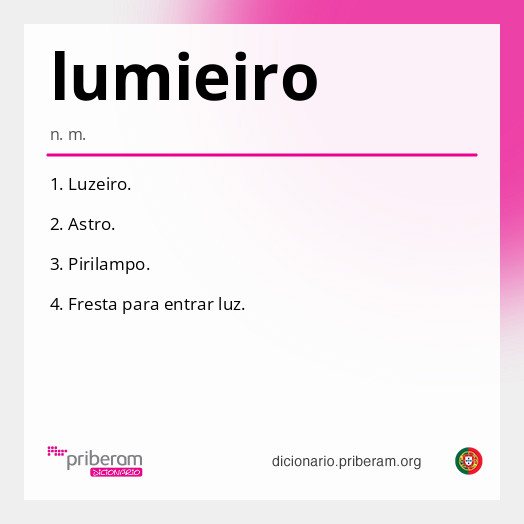 Significado de lumieiro