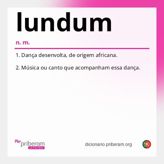 Significado de lundum