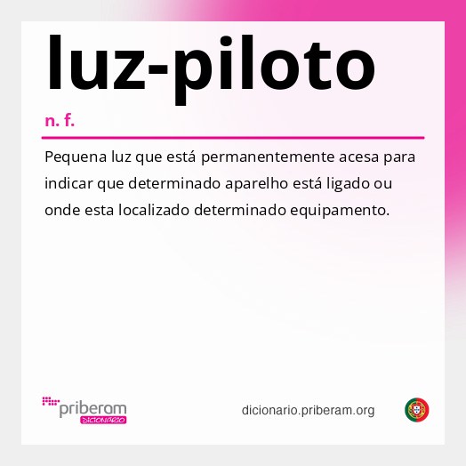 Significado de luz-piloto