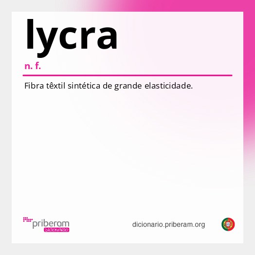 Significado de lycra