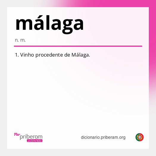 Significado de málaga