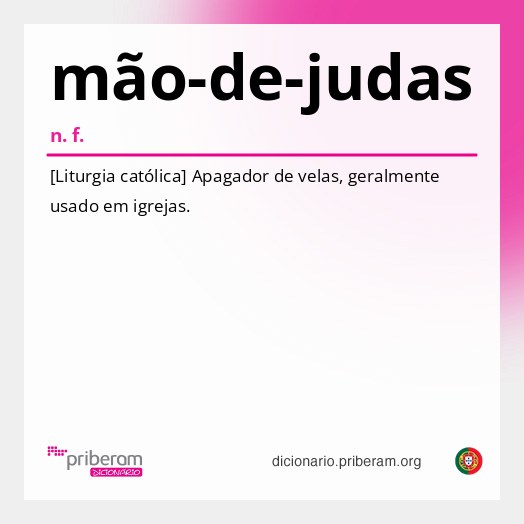 Significado de mão-de-judas