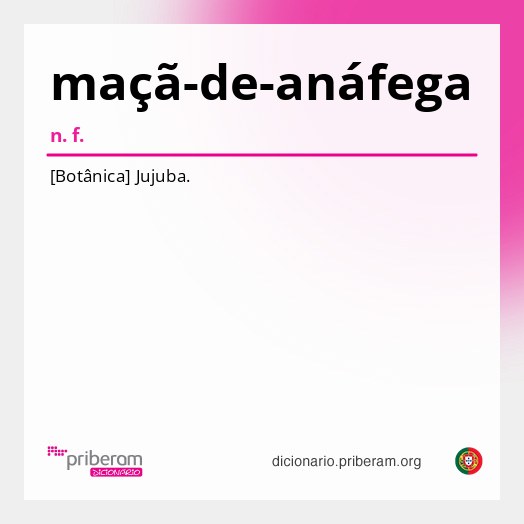 Significado de maçã-de-anáfega