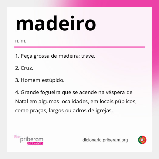 Significado de madeiro