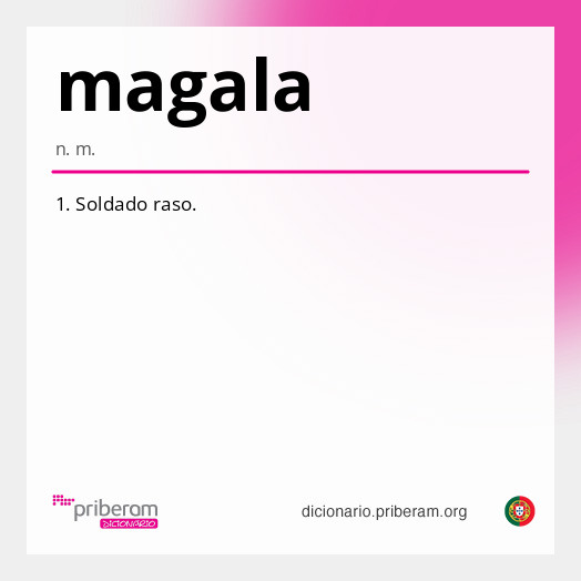 Significado de magala