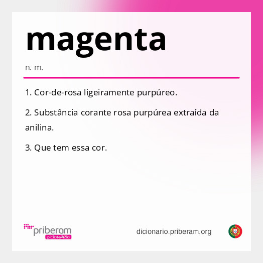 Significado de magenta