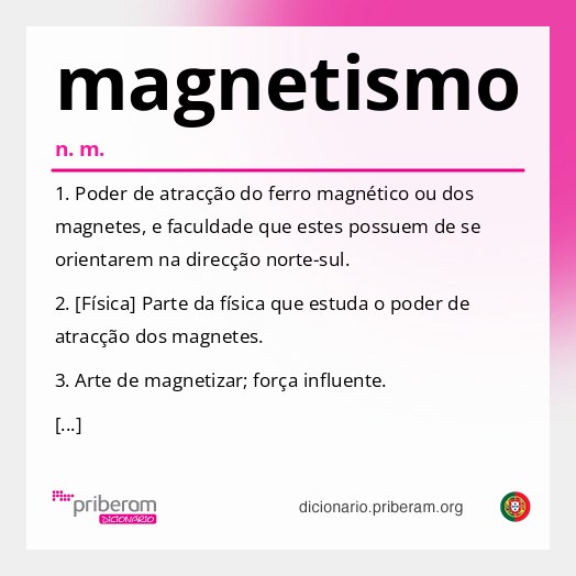 Significado de magnetismo