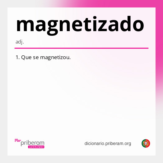Significado de magnetizado