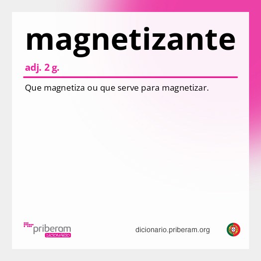 Significado de magnetizante