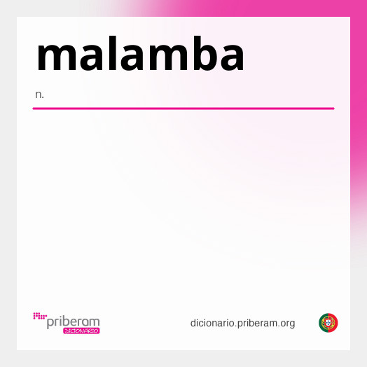 Significado de malamba