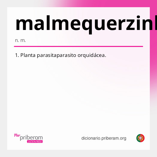 Significado de malmequerzinho