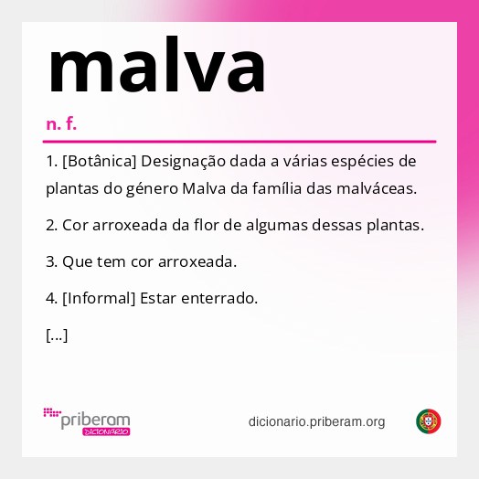 Significado de malva