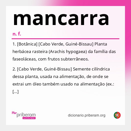 Significado de mancarra