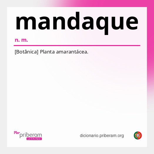 Significado de mandaque