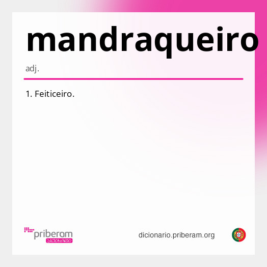 Significado de mandraqueiro