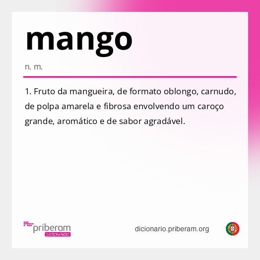 Significado de mango