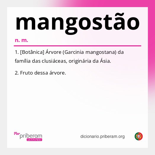 Significado de mangostão