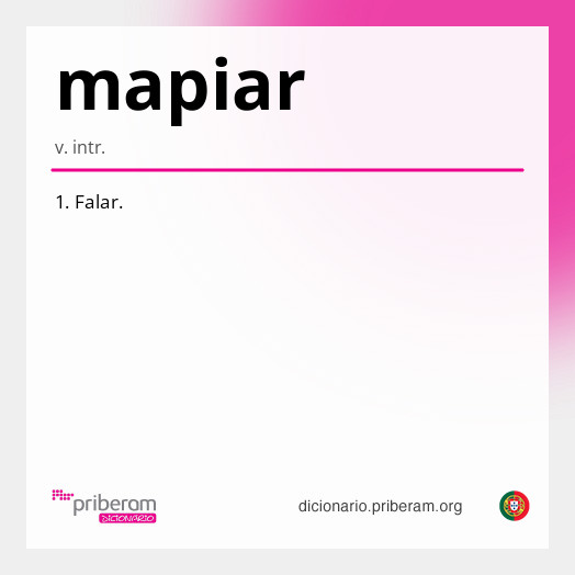 Significado de mapiar