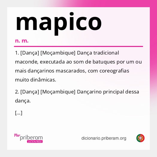 Significado de mapico