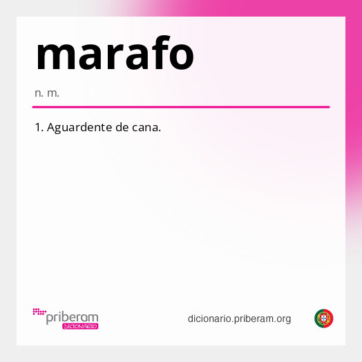 Significado de marafo