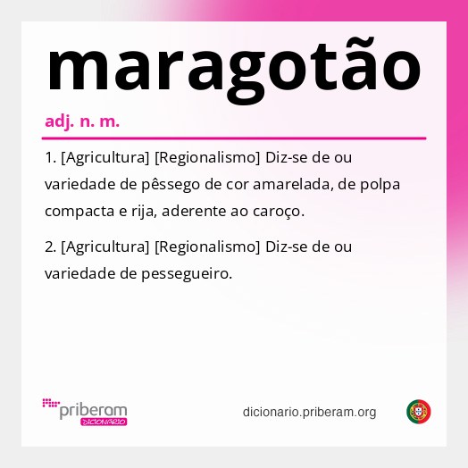 Significado de maragotão