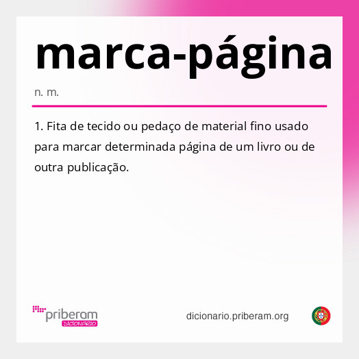 Significado de marca-página