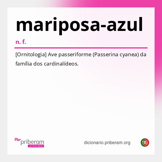 Significado de mariposa-azul