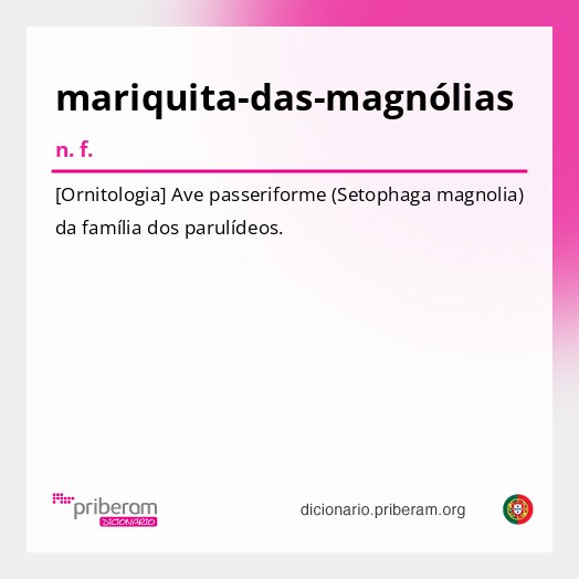 Significado de mariquita-das-magnólias
