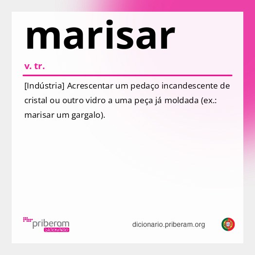 Significado de marisar