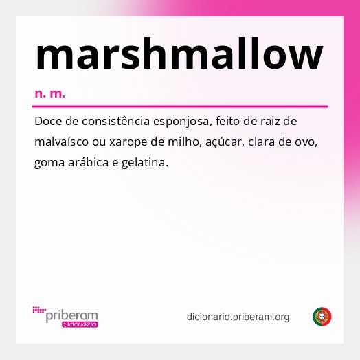 Significado de marshmallow
