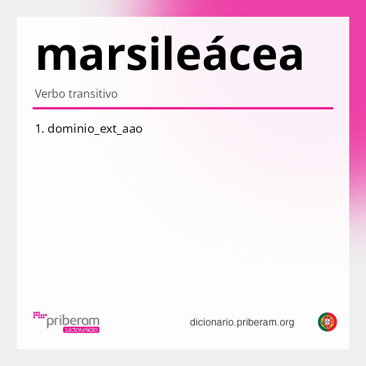 Significado de marsileácea